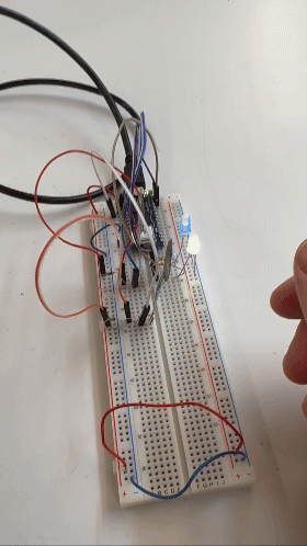Success on circuit using Force Sensing Resistors to change the brightness of LED lights.